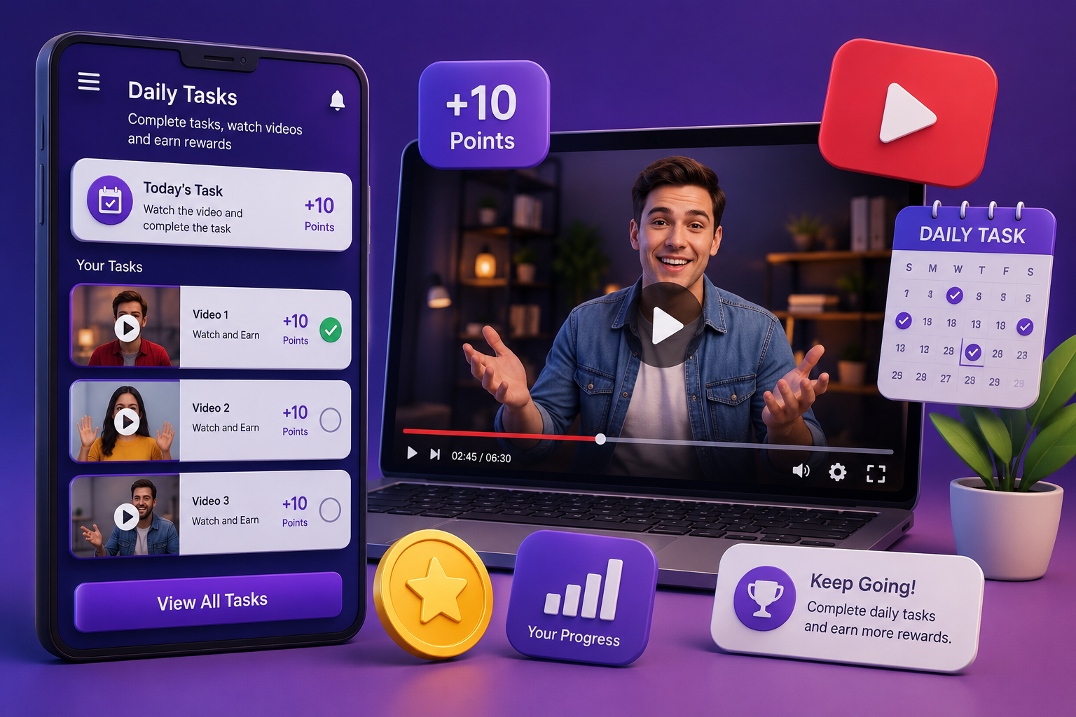Daily Video Engagement